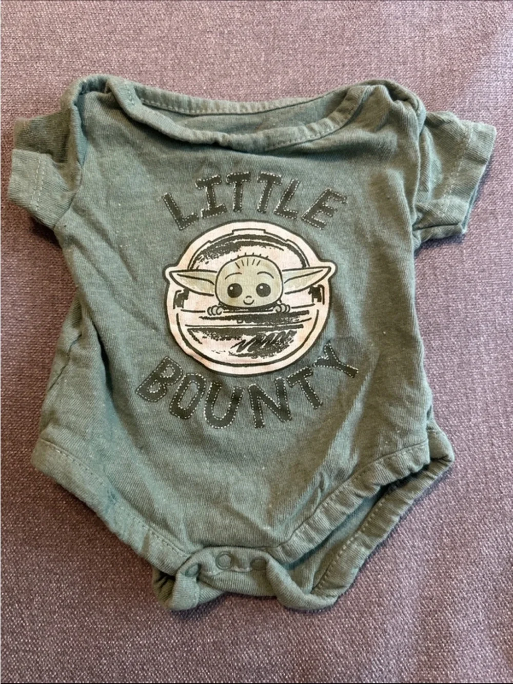 Star Wars Baby Yoda One-Piece Bodysuits Set - Green, Dark Green, Blue, Cream